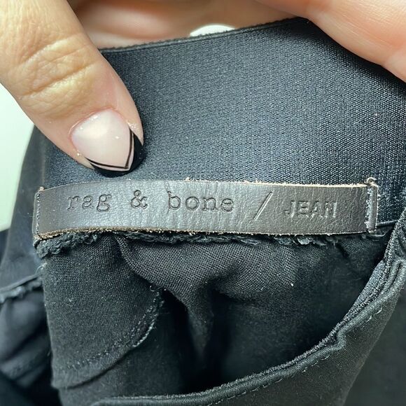 SALE!!! Rag & Bone Jean Black jogger pants, Size P - Picture 8 of 13